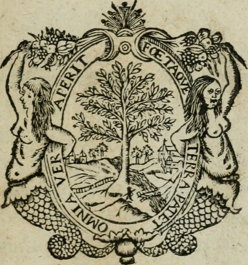 An illustration from Traicté des excommvnications, et monitoires, 1651, leaf 4