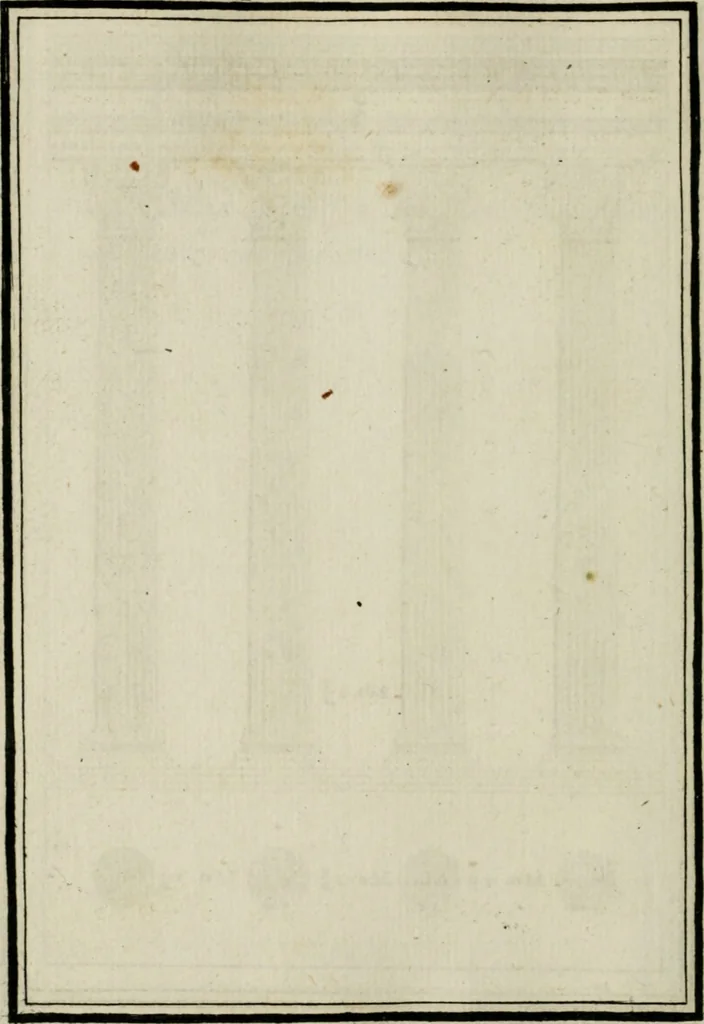 An illustration from Traicté des cinq ordres d'architecture, desquels se sont seruy les anciens, 1645, leaf 107