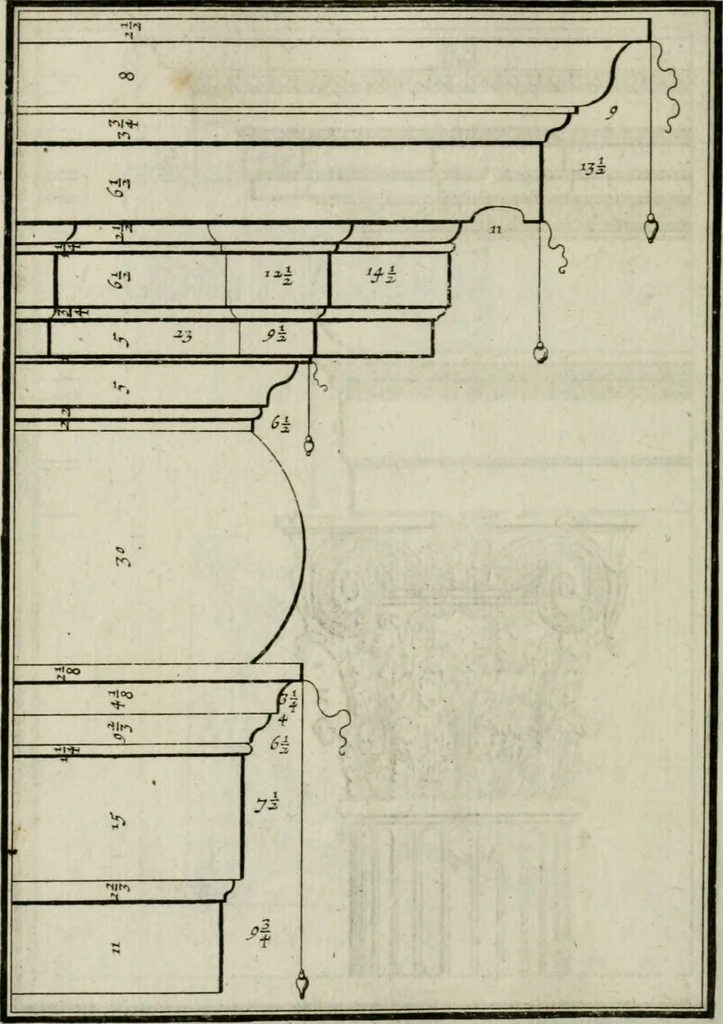 An illustration from Traicté des cinq ordres d'architecture, desquels se sont seruy les anciens, 1645, leaf 119