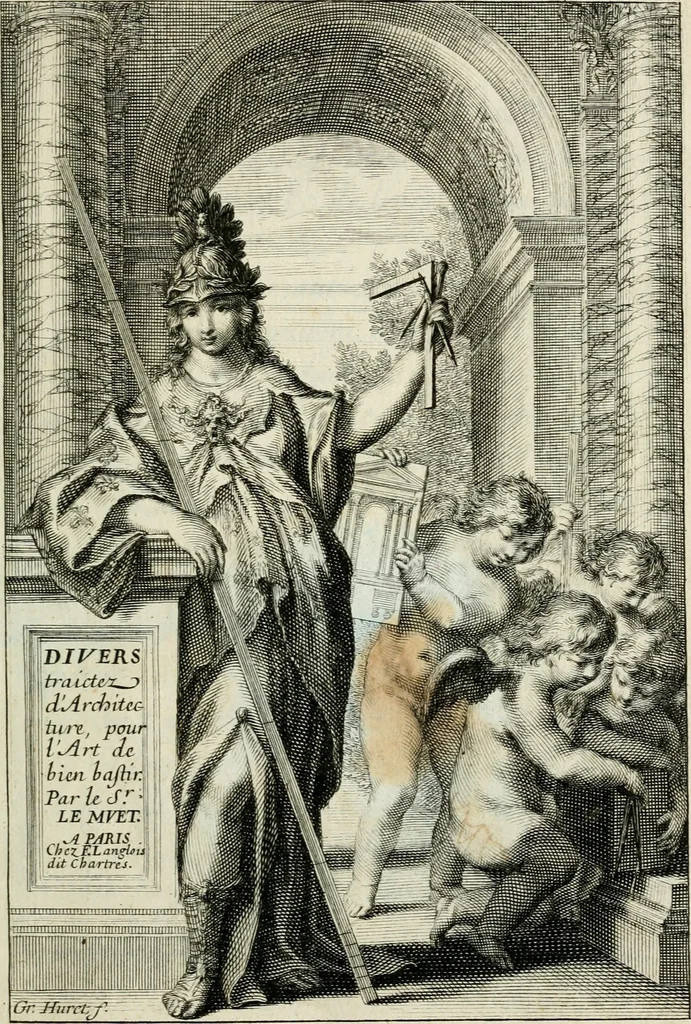 An illustration from Traicté des cinq ordres d'architecture, desquels se sont seruy les anciens, 1645, leaf 134