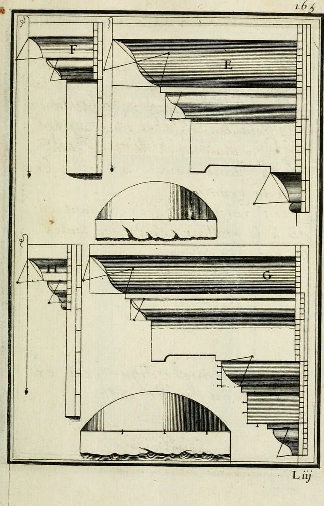 An illustration from Traicté des cinq ordres d'architecture, desquels se sont seruy les anciens, 1645, leaf 186