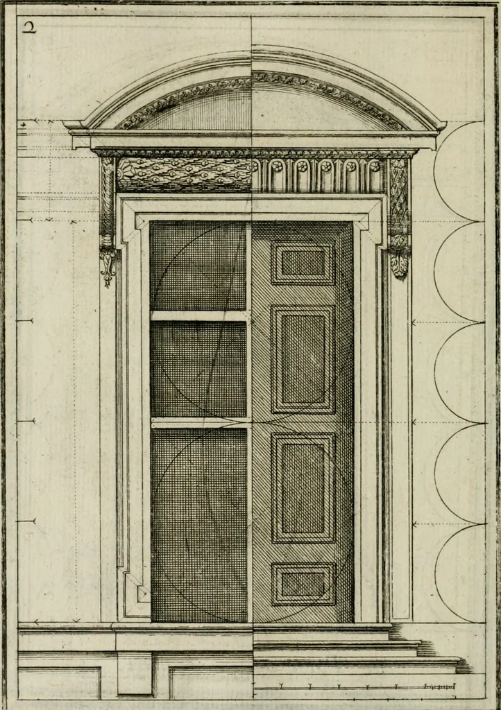 An illustration from Traicté des cinq ordres d'architecture, desquels se sont seruy les anciens, 1645, leaf 189
