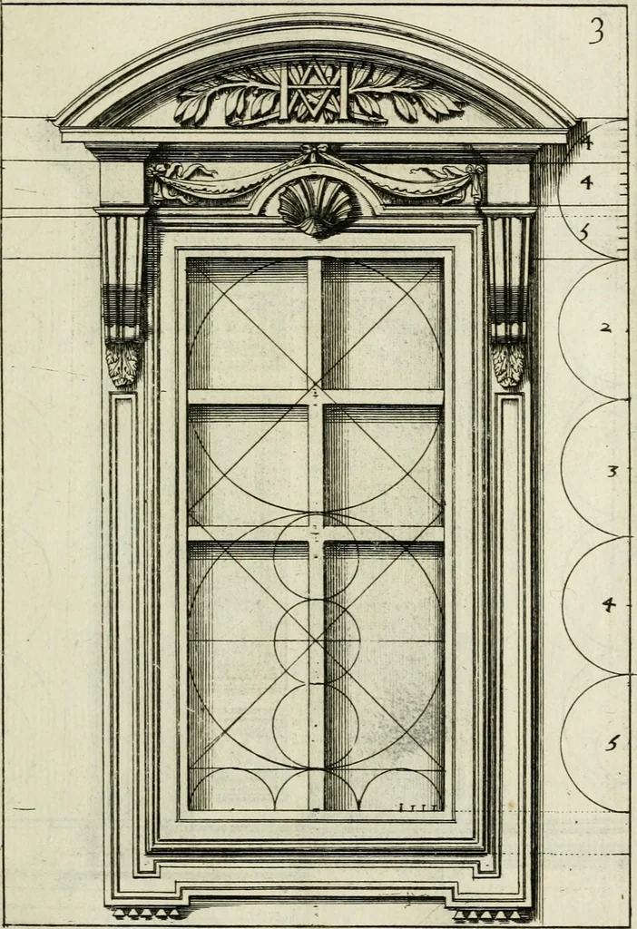 An illustration from Traicté des cinq ordres d'architecture, desquels se sont seruy les anciens, 1645, leaf 190