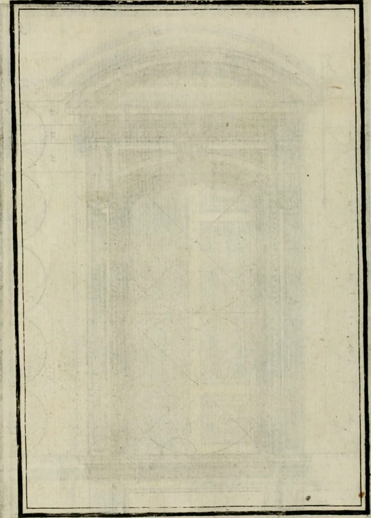 An illustration from Traicté des cinq ordres d'architecture, desquels se sont seruy les anciens, 1645, leaf 193