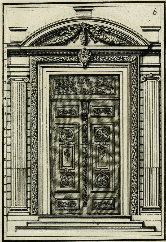 An illustration from Traicté des cinq ordres d'architecture, desquels se sont seruy les anciens, 1645, leaf 194