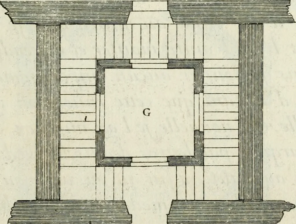 An illustration from Traicté des cinq ordres d'architecture, desquels se sont seruy les anciens, 1645, leaf 236
