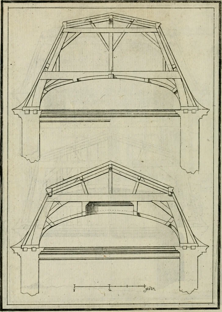 An illustration from Traicté des cinq ordres d'architecture, desquels se sont seruy les anciens, 1645, leaf 265