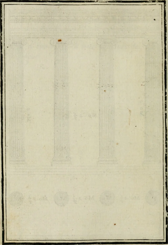 An illustration from Traicté des cinq ordres d'architecture, desquels se sont seruy les anciens, 1645, leaf 67