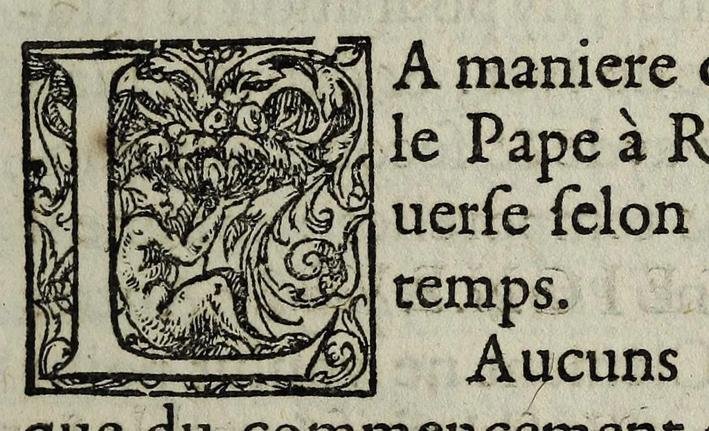An illustration from Traicté sommaire de l'election des papes : plus le plan du conclaue, & vne liste des cardinaux qui s'y sont trouuez : de l'election du Pape Leon XI & de son decés : plus a esté adioustée l'election de N.S.P. le pape Paul V /, 1605, leaf 5