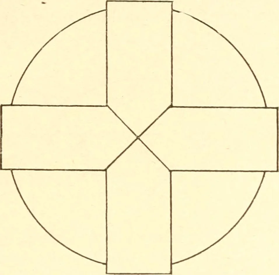 An illustration from Training in wood-work, designed for use in manual training and technical school; consisting of three parts: carpentry, wood-turning and pattern work, 1902, leaf 114
