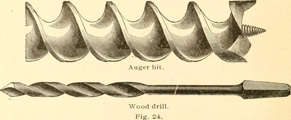 An illustration from Training in wood-work, designed for use in manual training and technical school; consisting of three parts: carpentry, wood-turning and pattern work, 1902, leaf 21