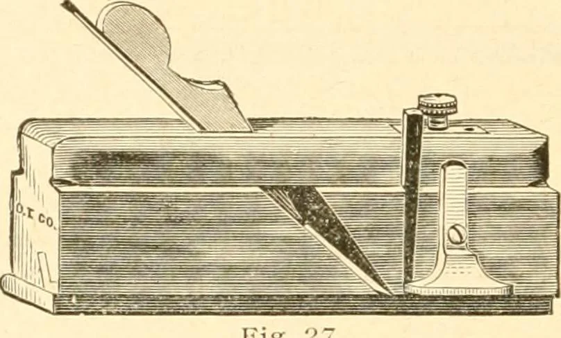 An illustration from Training in wood-work, designed for use in manual training and technical school; consisting of three parts: carpentry, wood-turning and pattern work, 1902, leaf 23