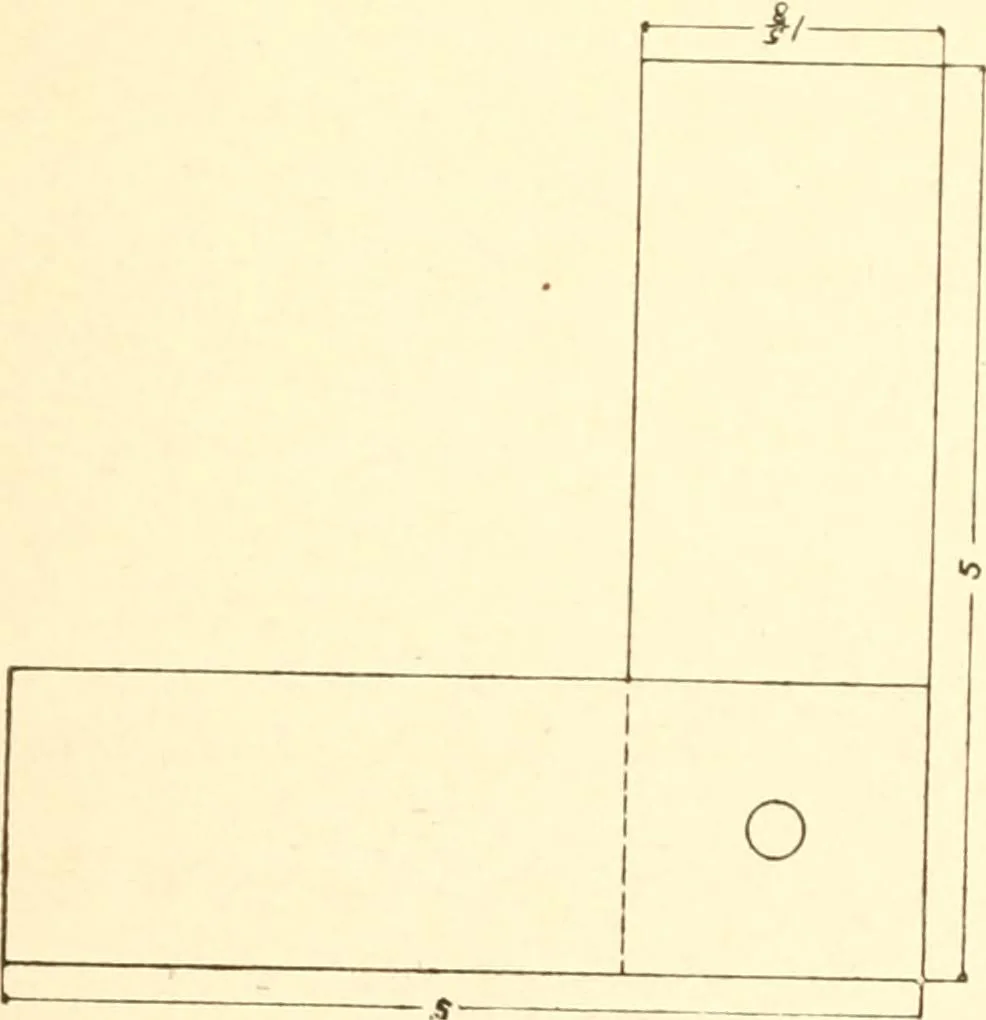 An illustration from Training in wood-work, designed for use in manual training and technical school; consisting of three parts: carpentry, wood-turning and pattern work, 1902, leaf 40