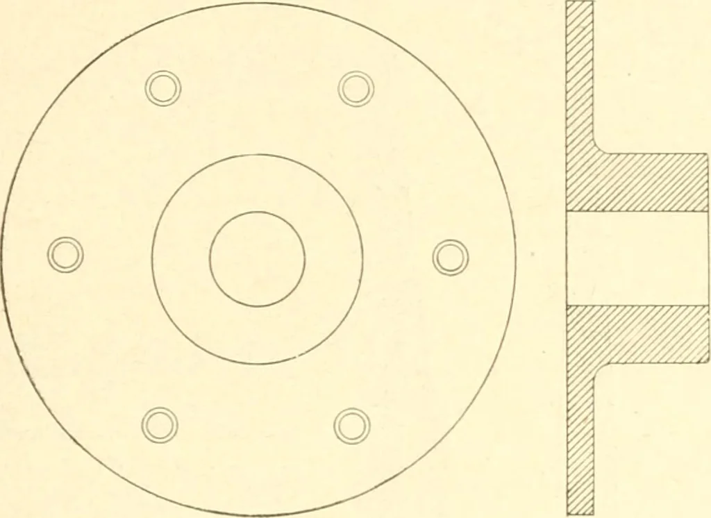 An illustration from Training in wood-work, designed for use in manual training and technical school; consisting of three parts: carpentry, wood-turning and pattern work, 1902, leaf 62