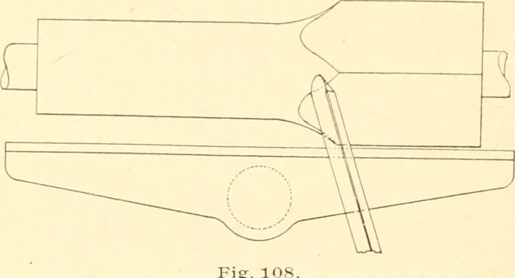An illustration from Training in wood-work, designed for use in manual training and technical school; consisting of three parts: carpentry, wood-turning and pattern work, 1902, leaf 65
