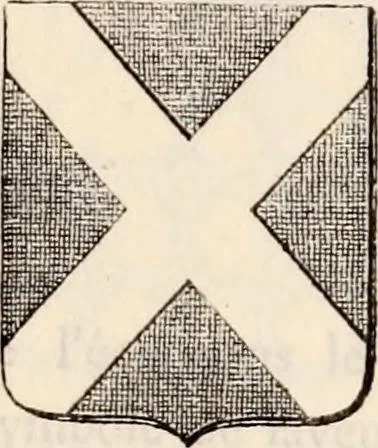 An illustration from Traité complet de la science du blason : à l'usage des bibliophiles, archéologues, amateurs d'objets d'art et de curiosité, numismates, archivistes, artistes, etc., 1880, leaf 120