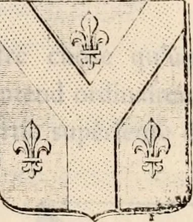 An illustration from Traité complet de la science du blason : à l'usage des bibliophiles, archéologues, amateurs d'objets d'art et de curiosité, numismates, archivistes, artistes, etc., 1880, leaf 130