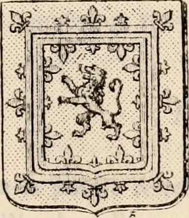 An illustration from Traité complet de la science du blason : à l'usage des bibliophiles, archéologues, amateurs d'objets d'art et de curiosité, numismates, archivistes, artistes, etc., 1880, leaf 134