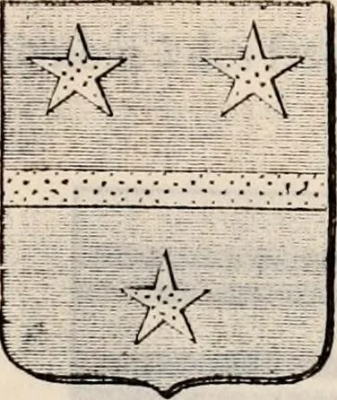 An illustration from Traité complet de la science du blason : à l'usage des bibliophiles, archéologues, amateurs d'objets d'art et de curiosité, numismates, archivistes, artistes, etc., 1880, leaf 178