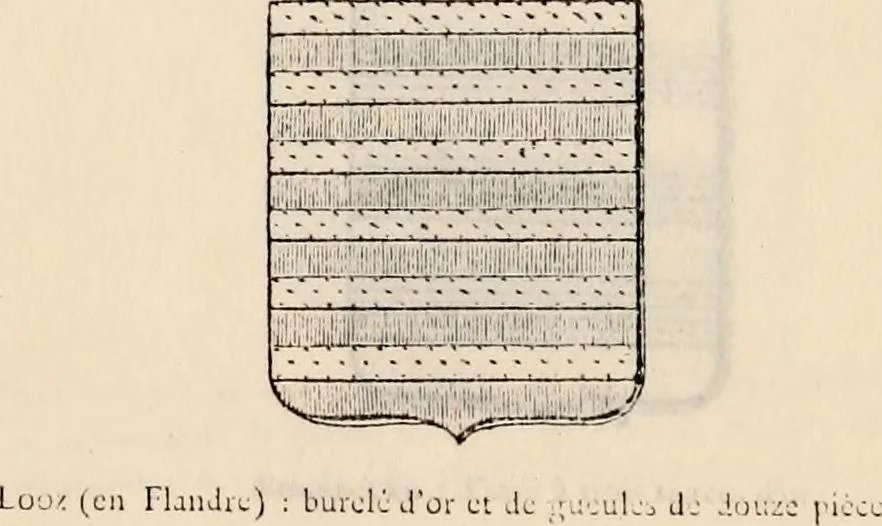An illustration from Traité complet de la science du blason : à l'usage des bibliophiles, archéologues, amateurs d'objets d'art et de curiosité, numismates, archivistes, artistes, etc., 1880, leaf 178
