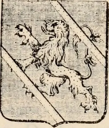 An illustration from Traité complet de la science du blason : à l'usage des bibliophiles, archéologues, amateurs d'objets d'art et de curiosité, numismates, archivistes, artistes, etc., 1880, leaf 190