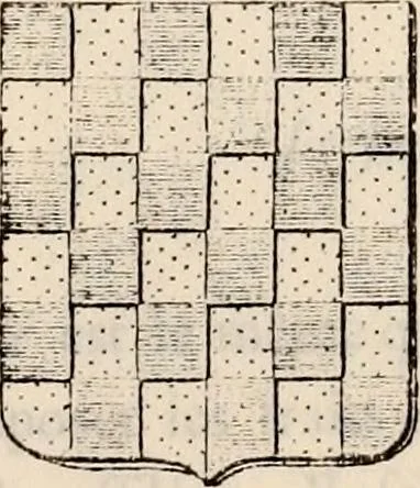 An illustration from Traité complet de la science du blason : à l'usage des bibliophiles, archéologues, amateurs d'objets d'art et de curiosité, numismates, archivistes, artistes, etc., 1880, leaf 200
