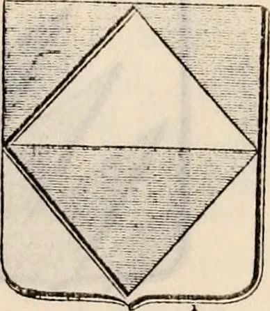 An illustration from Traité complet de la science du blason : à l'usage des bibliophiles, archéologues, amateurs d'objets d'art et de curiosité, numismates, archivistes, artistes, etc., 1880, leaf 214