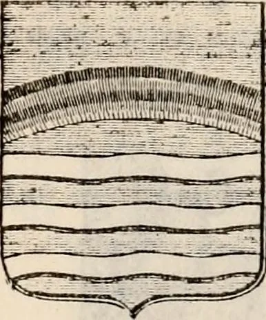 An illustration from Traité complet de la science du blason : à l'usage des bibliophiles, archéologues, amateurs d'objets d'art et de curiosité, numismates, archivistes, artistes, etc., 1880, leaf 224