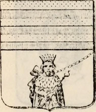 An illustration from Traité complet de la science du blason : à l'usage des bibliophiles, archéologues, amateurs d'objets d'art et de curiosité, numismates, archivistes, artistes, etc., 1880, leaf 230