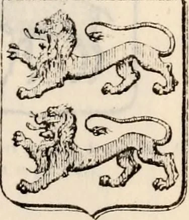 An illustration from Traité complet de la science du blason : à l'usage des bibliophiles, archéologues, amateurs d'objets d'art et de curiosité, numismates, archivistes, artistes, etc., 1880, leaf 242