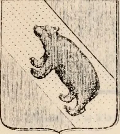 An illustration from Traité complet de la science du blason : à l'usage des bibliophiles, archéologues, amateurs d'objets d'art et de curiosité, numismates, archivistes, artistes, etc., 1880, leaf 256