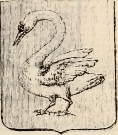 An illustration from Traité complet de la science du blason : à l'usage des bibliophiles, archéologues, amateurs d'objets d'art et de curiosité, numismates, archivistes, artistes, etc., 1880, leaf 270