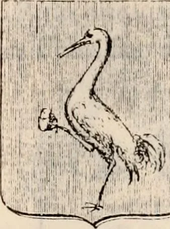 An illustration from Traité complet de la science du blason : à l'usage des bibliophiles, archéologues, amateurs d'objets d'art et de curiosité, numismates, archivistes, artistes, etc., 1880, leaf 272
