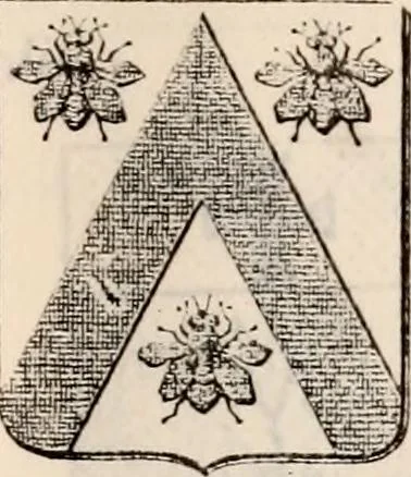 An illustration from Traité complet de la science du blason : à l'usage des bibliophiles, archéologues, amateurs d'objets d'art et de curiosité, numismates, archivistes, artistes, etc., 1880, leaf 276