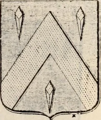 An illustration from Traité complet de la science du blason : à l'usage des bibliophiles, archéologues, amateurs d'objets d'art et de curiosité, numismates, archivistes, artistes, etc., 1880, leaf 300