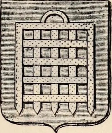 An illustration from Traité complet de la science du blason : à l'usage des bibliophiles, archéologues, amateurs d'objets d'art et de curiosité, numismates, archivistes, artistes, etc., 1880, leaf 308