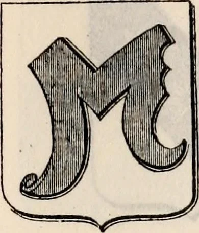 An illustration from Traité complet de la science du blason : à l'usage des bibliophiles, archéologues, amateurs d'objets d'art et de curiosité, numismates, archivistes, artistes, etc., 1880, leaf 314