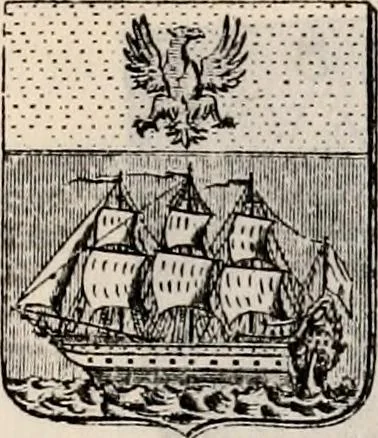 An illustration from Traité complet de la science du blason : à l'usage des bibliophiles, archéologues, amateurs d'objets d'art et de curiosité, numismates, archivistes, artistes, etc., 1880, leaf 318