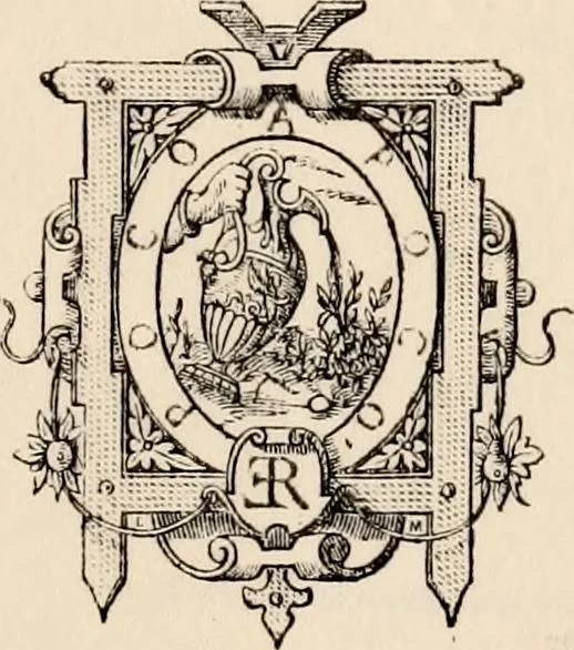 An illustration from Traité complet de la science du blason : à l'usage des bibliophiles, archéologues, amateurs d'objets d'art et de curiosité, numismates, archivistes, artistes, etc., 1880, leaf 4