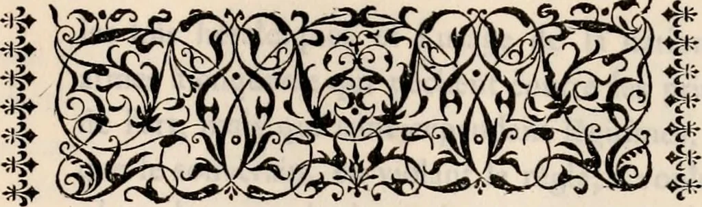 An illustration from Traité complet de la science du blason : à l'usage des bibliophiles, archéologues, amateurs d'objets d'art et de curiosité, numismates, archivistes, artistes, etc., 1880, leaf 444