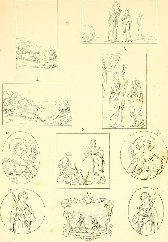 An illustration from Traité complet de la peinture, 1829, leaf 10