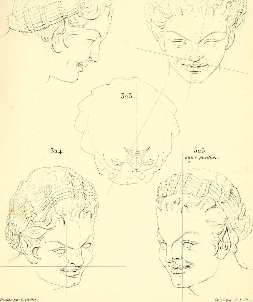 An illustration from Traité complet de la peinture, 1829, leaf 128