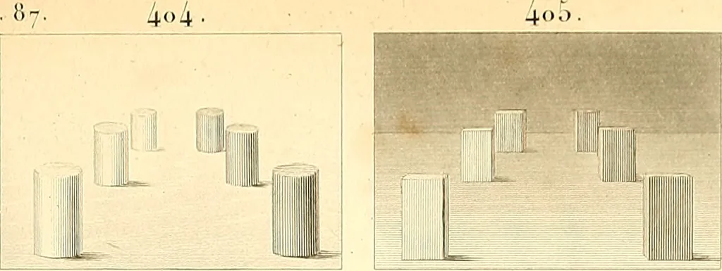 An illustration from Traité complet de la peinture, 1829, leaf 182
