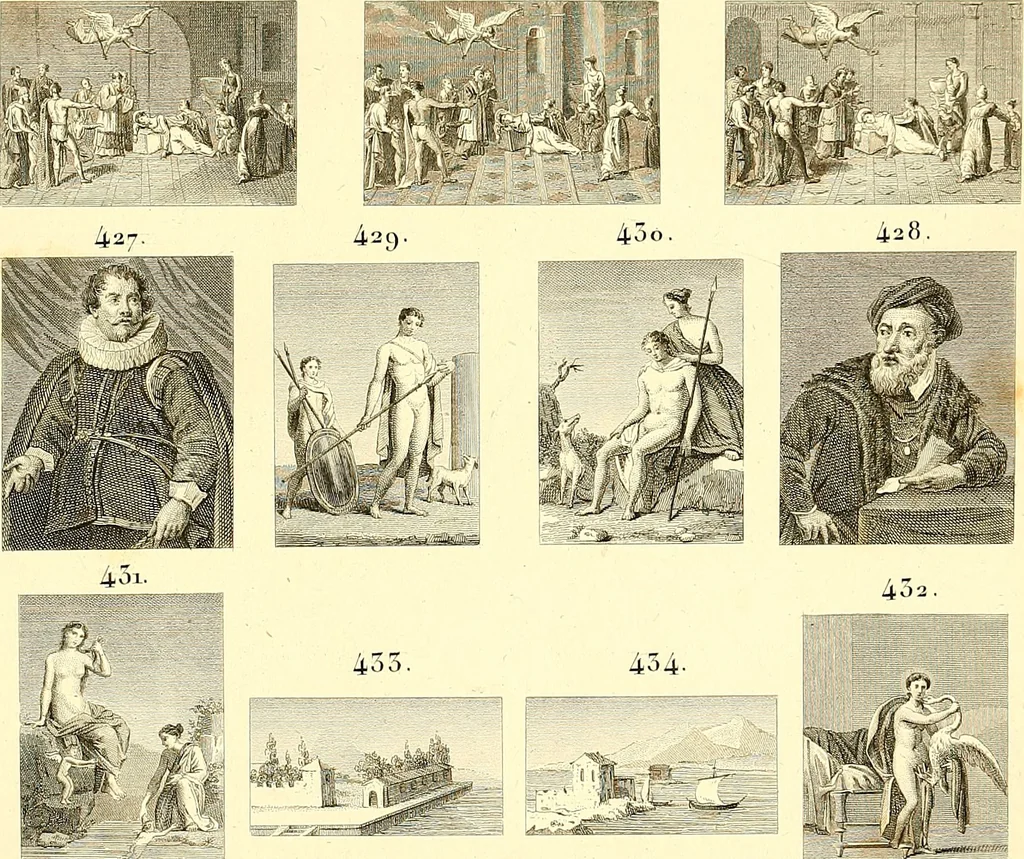 An illustration from Traité complet de la peinture, 1829, leaf 184
