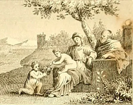 An illustration from Traité complet de la peinture, 1829, leaf 186