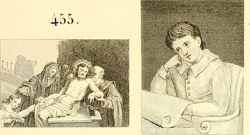 An illustration from Traité complet de la peinture, 1829, leaf 188
