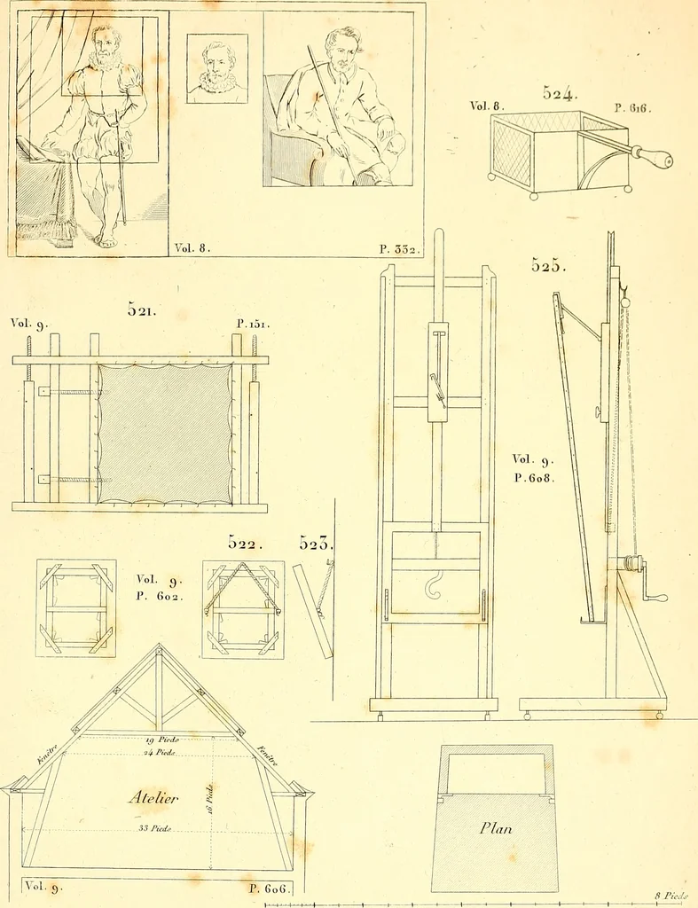 An illustration from Traité complet de la peinture, 1829, leaf 228