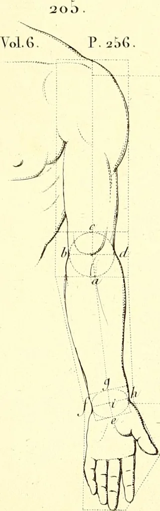 An illustration from Traité complet de la peinture, 1829, leaf 68