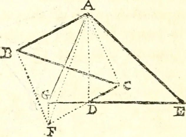 An illustration from Traité de geometrie, 1690, leaf 111