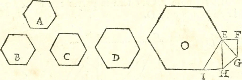 An illustration from Traité de geometrie, 1690, leaf 154